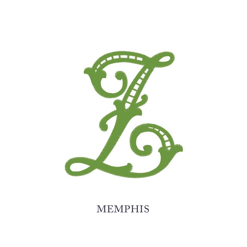 Wallace Monograms - Memphis. See samples of this monogram by searching #wpc_memphis on social media.