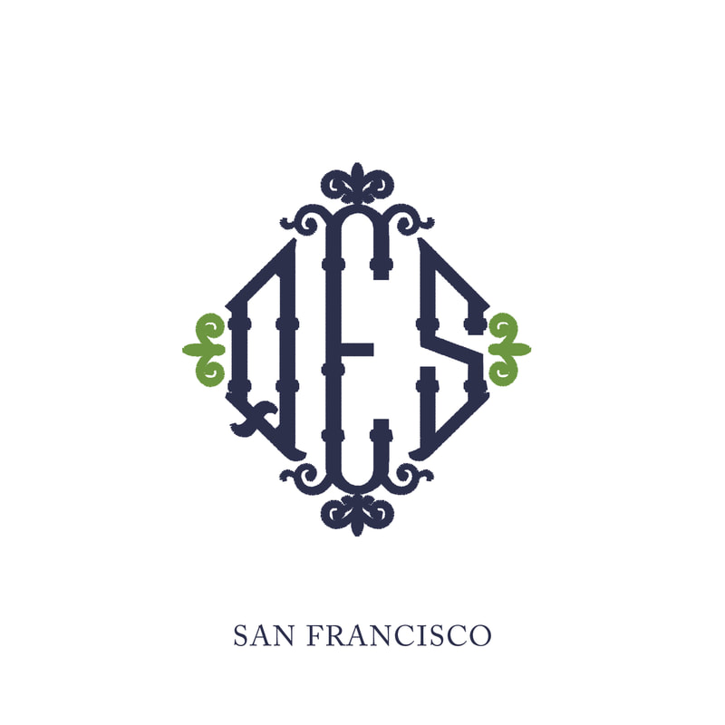 Wallace Monograms - Portland. See samples of this monogram by searching #wpc_portland on social media.